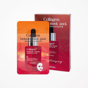 แผ่นมาส์กหน้าคอลลาเจน Dipangse Collagen Moisture Face Mask 10 แผ่น ผลิตในเกาหลี - Product Image 1