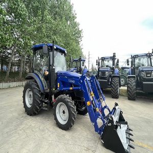 Tracteur agricole puissant 50 CV 4x4 avec prise de force hydraulique, moteur diesel robuste, prêt pour le labourage et le chargement, performances durables - Product Image 6