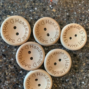 Botones de madera para camisas de La India Botones de madera para camisas grabados al por mayor a precio de fábrica por el fabricante Artesanía - Product Image 3