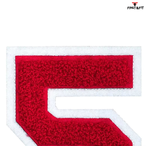 Design Your Own Custom Towel Embroidery Patches-Low MOQ <b>Adhesive</b> Merrow Border Lightweight for Hats Clothes Custom Colors OEM - Product Image 3