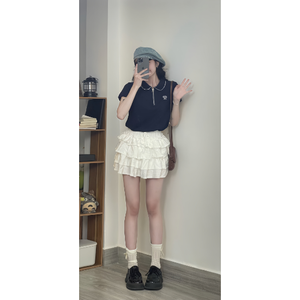 Camiseta de Manga Larga con Cuello en V, Estilo Coreano, Corte Ajustado para Mujer, 65% Algodón/35% Poliéster, Ecológica, con Detalle de Botones, Premium, Superventas - Product Image 4