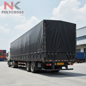 Bâche PVC multicouche OEM haute résistance, double laminée, pour rideaux latéraux de camion et couvertures d'équipement - Product Image 3