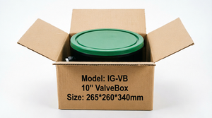 Boîtier de vanne d'irrigation en plastique robuste IG-VB 10 pouces 265x260x340mm - Product Image 5