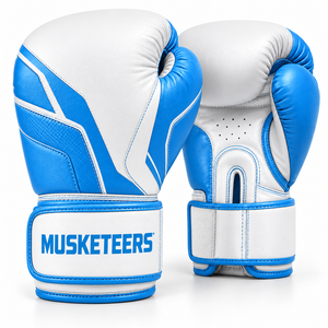 Gants d'entraînement de boxe professionnels Top 2026 avec logo personnalisé, 8 oz, en cuir, pour sparring – Vente directe fabricant, OEM - Product Image 3
