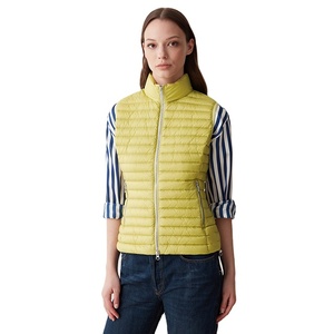 2026 New Design Streetwear Breathable Knitted Quilted Full Zipper Women's Sleeveless <b>Jacket</b> High Quality Regular Fit - Product Image 4