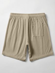 Men's Cargo Athletic Training Shorts Elastic Mid Waist Quick Dry Breathable 100% Polyester for Running Gym Basketball <b>Football</b> - Product Image 2