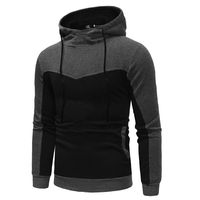Ensemble de survêtement polaire pour homme, hiver, à capuche, manches longues, fermeture éclair intégrale, ensemble de sport chaud, veste et pantalon de jogging