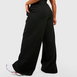Nouveauté 2026 – Pantalon de jogging pour femme en polyester/coton de haute qualité, coupe droite, avec logo imprimé DTF personnalisé - Product Image 2