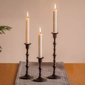 Luxury Iron Candle Holder Artistic Handmade Piece For Wedding Centerpieces Dining Arrangements And Interior Decoration - Product Image 3