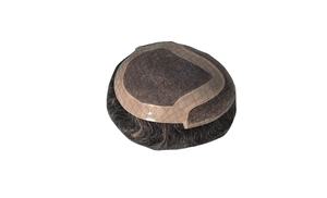 Peluca de Cabello Humano Taz Hair BD, Ondulado, Prótesis Capilar, 100% Cabello Remy Chino, con Frente de Encaje y Base Mono - Product Image 3