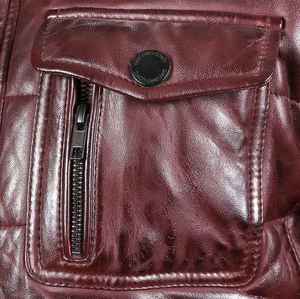 รับผลิตเสื้อแจ็คเก็ตหนังผู้ชายตามสั่ง ปริมาณมาก สินค้าขายดี ผลิตอย่างมืออาชีพ - Product Image 2