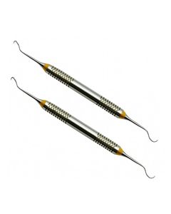 Raspador Periodontal Tipo Sierra Montana Jack – Instrumento Dental de Acero Inoxidable de Doble Punta y Contra-ángulo para Uso Profesional - Product Image 4