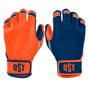 New Arrival Unisex Professional Customise Leather <b>Baseball</b> Batting Gloves Padded Wrist Support Breathable Lightweight - Product Image 1