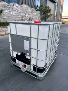Réservoirs IBC 1000L en plastique pour le stockage de liquides, avec cage de protection en acier, conçus pour une manipulation, un stockage et un transport faciles - Product Image 1