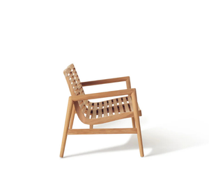 Canapé de jardin en teck massif de luxe, deux places, avec coussins épais et accoudoirs élégants, pour terrasse, hôtel, resort - Product Image 5