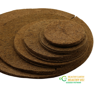 Anillo de Fibra de Coco para Cubrir Plantas, Biodegradable y Natural, para Árboles, Arbustos, Flores y Huertos, Eco2go Vietnam - Product Image 1