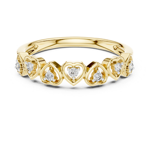 แหวนหมั้นเพชรทรงกลมเพาะเลี้ยงในห้องปฏิบัติการทองคำขาว 14K สำหรับผู้หญิง |   เพชรที่เพิ่งเพาะเลี้ยง - Product Image 3