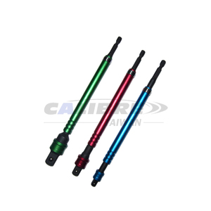 อะแดปเตอร์ต่อหัวบล็อกขันน็อตแบบมีสีระบุขนาด 7 นิ้ว ยี่ห้อไต้หวัน รุ่น CALIBRE  แบบยาวพิเศษ ขนาด 1/4, 3/8 หรือ 1/2 นิ้ว - Product Image 1