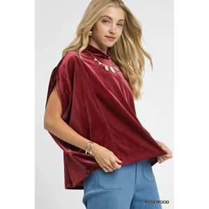 เสื้อแขนกุดผ้ากำมะหยี่โรสวูดสำหรับผู้หญิงยี่ห้ออุมกีไซส์ S - Product Image 3