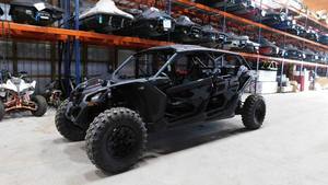 Brand New 2025 Can-Am Maverick X3 <b>Max</b> X DS Turbo RR With <b>Smart</b>-Shox Triple Black UTV FOR ADULT - Product Image 3