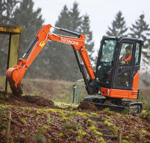 รถขุดขนาดเล็กฮิตาชิ ZX17U-5N รุ่นปี 2023 ประสิทธิภาพสูง เครื่องยนต์ดีเซล ระบบไฮดรอลิก แบบตีนตะขาบ น้ำหนักใช้งาน 3 ตัน - Product Image 1