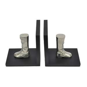 Sujetalibros de Metal Hechos a Mano, Accesorios de Escritorio, Sujetalibros Escultóricos Estilo Bota Fácilmente Móviles para Libros, Precio al por Mayor - Product Image 6