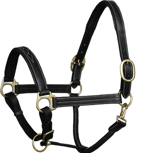 Harnais pour cheval en cuir de qualité supérieure, prix d'usine, harnais pour cheval réglable de qualité supérieure, personnalisable avec faible MOQ, exportation personnalisée - Product Image 1