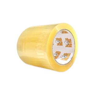 Cinta Adhesiva de Caucho BOPP de Doble Cara Activada por Agua de Alta Calidad, Roja y Blanca, para Sellado de Cajas - Product Image 1