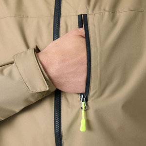 เสื้อแจ็คเก็ตกันลมแบบมีฮู้ดสำหรับเดินป่าและล่าสัตว์  ผ้า softshell กันน้ำ  พร้อมโลโก้ - Product Image 4