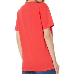 Camiseta de verano sólida para mujer, camiseta de manga corta con cuello redondo, Jersey informal, Top lavado, camiseta ajustada para mujer nueva - Product Image 2