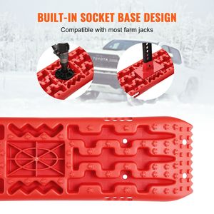 Tavole di Trazione in PP da 10 TON per Recupero Veicoli/Auto/Pickup/SUV/Camper, Tappetini per Pneumatici, Coppia di Rampe e Scale - Product Image 4