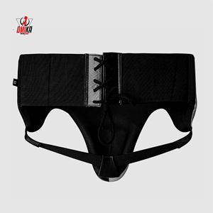 OMIKA INTERNATIONAL Protection de Cuisse Unisexe pour Boxe Professionnelle - Coque en Cuir Résistante aux Chocs pour MMA, Protection en Mousse Haute Densité, Logo Personnalisé, Toutes Tailles - Product Image 3