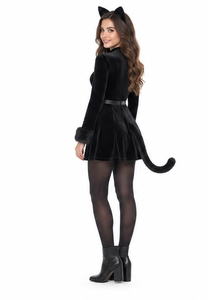 Costume d'Halloween pour femme, robe longue de sorcière gothique, reine sombre, pour fête d'horreur, carnaval, mascarade, cosplay, jeu de rôle - Product Image 4