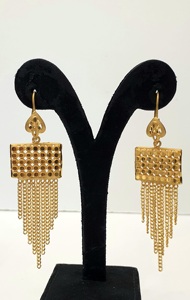 Wholesale Offer Women's 24KT Gold Plated 4GRM Pendant Necklace New Look Gold Filled Bracelet <b>Ring</b> Earring Nouvelle Gift - Product Image 4