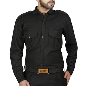 Uniforme de Guardia de Seguridad Unisex de Diseño Profesional y Alta Calidad para Uso en Exteriores, Personalizado, 100% Algodón, para Todas las Temporadas, Servicio OEM - Product Image 2