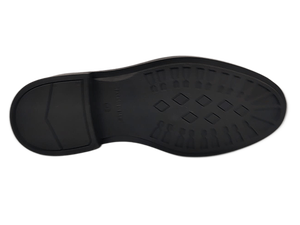 Bottes habillées noires en similicuir suédé pour hommes, à lacets, bout rond, semelle extérieure en caoutchouc respirant, semelle intermédiaire en EVA, pour le bureau et la carrière, collection automne - Product Image 5