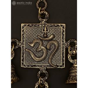 Tenture murale en laiton superfin de 6 pouces fabriquée à la main en Inde - Product Image 3