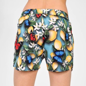 Nueva Colección de Shorts de Baño de Secado Rápido para Mujer con Bolsillos, Cordón Ajustable en la Parte Inferior, Diseño Gráfico 3D, Shorts de Playa Casuales - Product Image 3