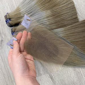 Cheveux humains vietnamiens de haute qualité en gros prix d'usine trois tons gris tendance couleur cheveux pour femmes cheveux abordables - Product Image 2