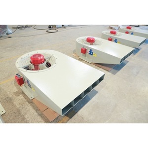 Support OEM 250 ° C-300 ° Ventilateur centrifuge à flux mixte JET PL-C-85-4 blanc avec acier CT3 pour l'extraction des fumées dans les sous-sols - Product Image 1