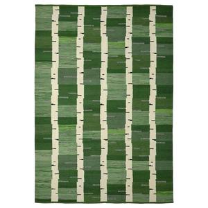 Handmade Kilim Area Rug Geometric Pattern Wool Acrylic Rectangle Living Room Flat Pile Jute Backing Spot Clean - Product Image 3