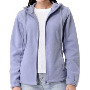 Sudaderas con capucha de manga larga con cremallera térmica informal para mujer, ropa de invierno para mujer, ropa de calle de color sólido - Product Image 4