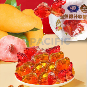 CANDY AMOS 4D LUCKY FISH GUMMY 65G ORIGEN CHINA - Product Image 5