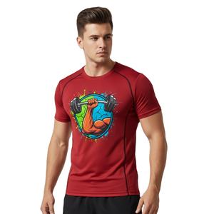 Camiseta de Cuello Redondo para Hombre, Algodón Suave, Ajuste Cómodo, Impresión de Logotipo Personalizado, Venta al por Mayor, Estilo Casual, Manga Corta, Atuendo Clásico - Product Image 6
