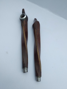 Pipe à fumer Medwakh en bois faite à la main, style arabe, imitation antique, artisanat sculpté, objet de collection par Curio Craft - Product Image 4