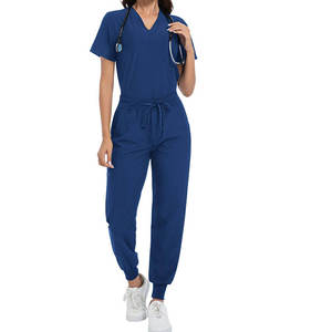 Professional Medical <b>Scrubs</b> Soft Fabric Breathable Fit Comfortable Build for Hospital Clinic Nursing Work and Daily Wear - Product Image 1