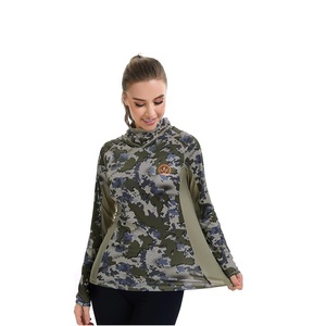 เสื้อฮู้ดดี้สำหรับล่าสัตว์แบบยูนิเซ็กซ์ UPF 50+ ผ้าเนื้อเดียว พร้อมผ้าคลุมคอ ระบายอากาศได้ดี แขนยาว ผ้าฝ้าย 100% สำหรับฤดูหนาว รุ่น ZBJ HD212 - Product Image 2
