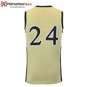 En gros nouveau blanc équipe maillots de basket-ball pour la conception d'impression votre propre uniforme de basket-ball. - Product Image 5