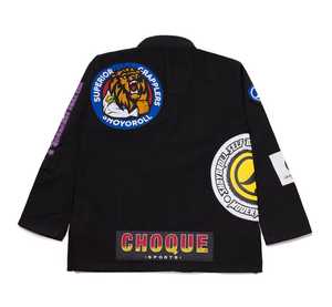 Kimono de Jiu Jitsu Brasileño Blanco Premium, Tejido Perla, Uniforme de BJJ Ligero, Profesional, para Competencia de Artes Marciales - Product Image 3