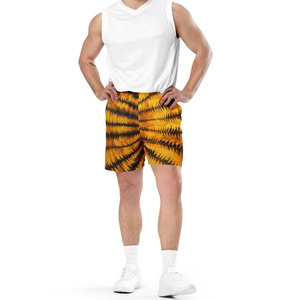 Nouveaux shorts de plage en mesh pour l'été, design personnalisé à faible MOQ, shorts de basket-ball en mesh écologiques pour hommes - Product Image 3
